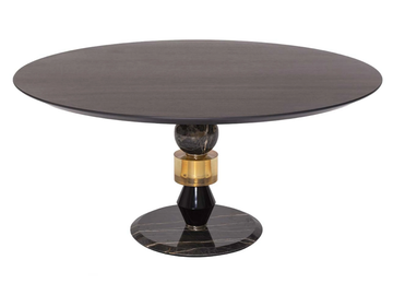 PANDORA - Round wooden table by Tonin Casa - view 2